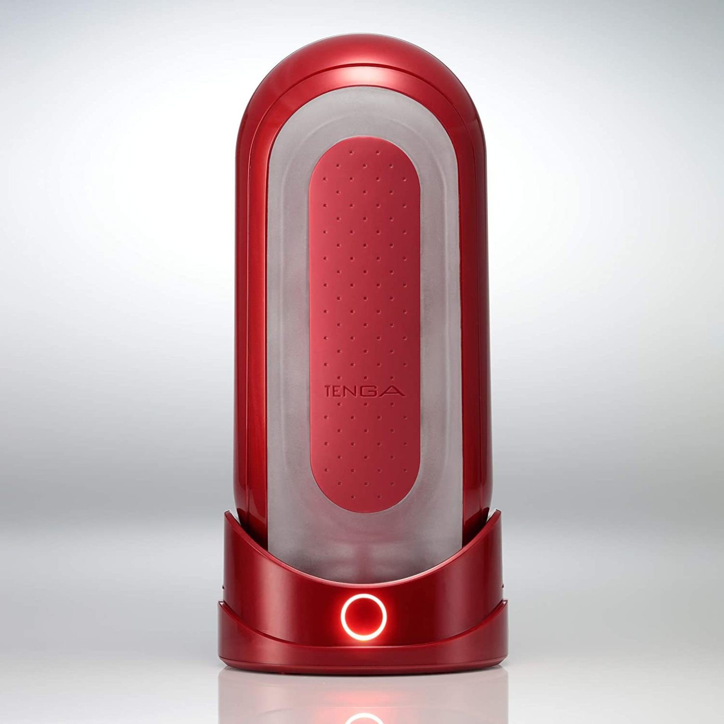TENGA FLIP 0 (ZERO) 紅色 連加熱器套裝-SING DR