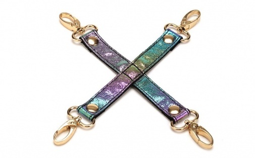 華麗的幻彩紫色Liebe Seele 8件SM套裝，滿足BDSM新手和進階玩家的需求。