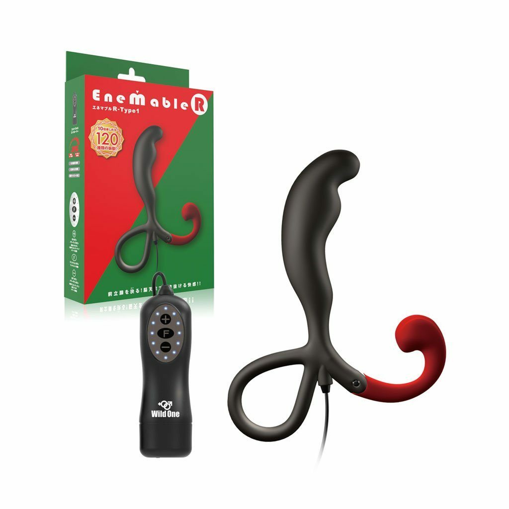SSI Japan Enemable R Type 1 矽膠有線遙控前列線震動器-SING DR