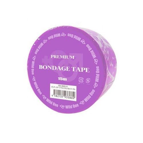 SSI Japan 紫色靜電膠帶 15米，專為BDSM設計，使用靜電原理，易撕易移除，無痕不傷皮膚