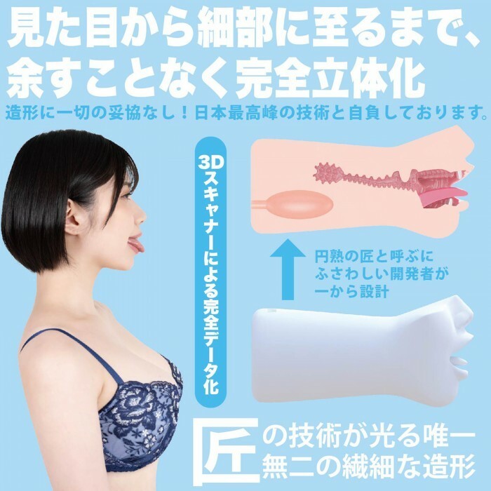 完美重現女優魅力，專為真實感設計，讓每次使用都無比真實。