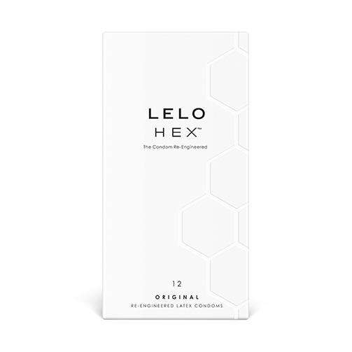 LELO HEX Original 乳膠安全套，六邊形結構設計，超薄強韌，提供極致親密體驗。