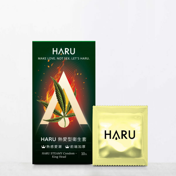 HARU STEAMY 熱愛持久型安全套 KING HEAD-SING DR