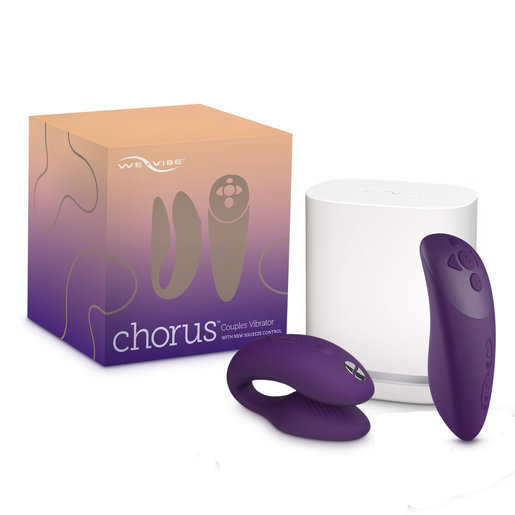 We-Vibe Chorus 手機遙控情侶共震器 紫色-SING DR
