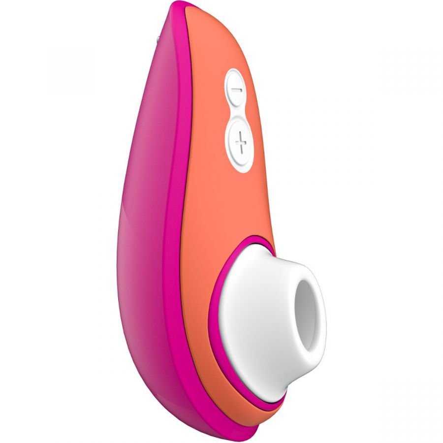 Womanizer Liberty 便攜式陰蒂吸啜器 橙粉紅色【Lily Allen 限量版】-SING DR