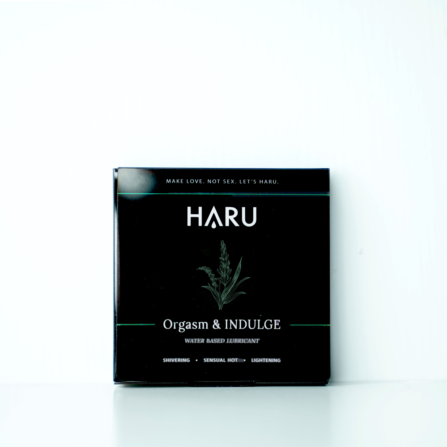 Haru Orgasm + indulge 草本隨身包潤滑液 6片裝-SING DR