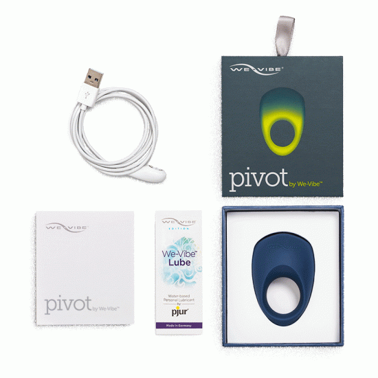 We-Vibe Pivot 手機遙控 陰莖震動環 藍色-SING DR
