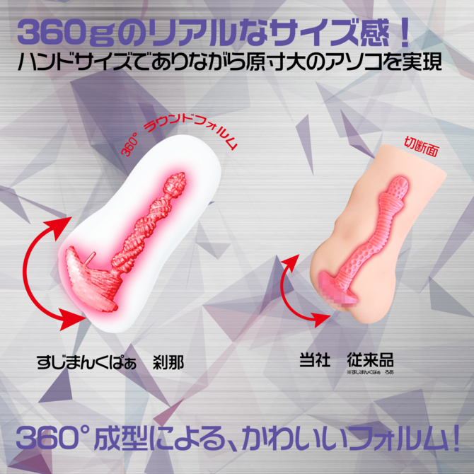 Magic Eyes 刹那 緊緻飛機杯，內部網狀紋狹穴設計，仿真子宮口收窄結構，提供極致刺激快感。