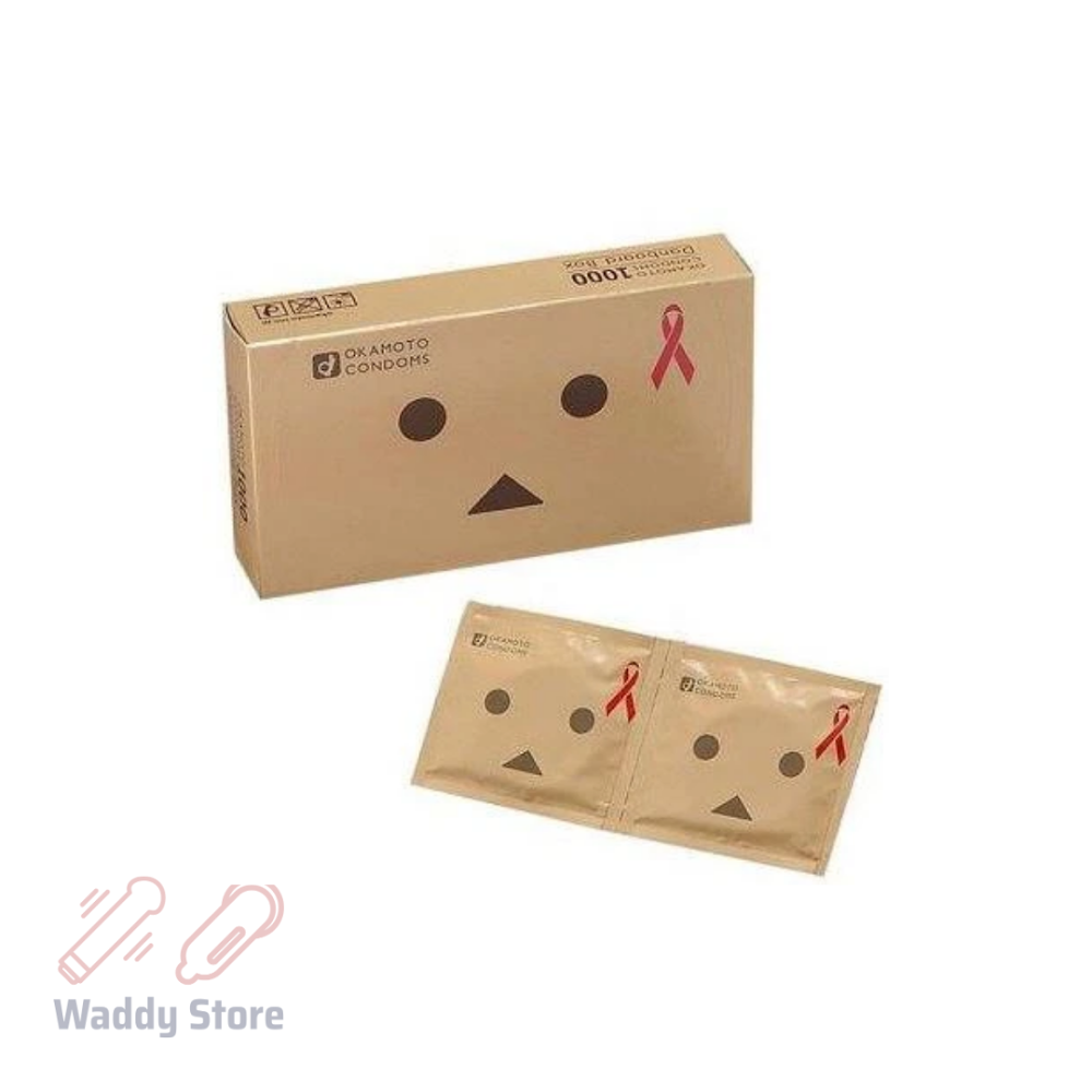 Okamoto 岡本 阿楞紙箱人 12片裝 乳膠安全套-SING DR