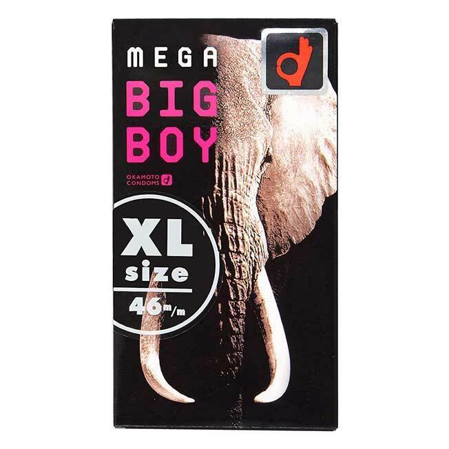 岡本 Mega Big Boy 72/60mm (日本版) 乳膠安全套 12片裝-SING DR
