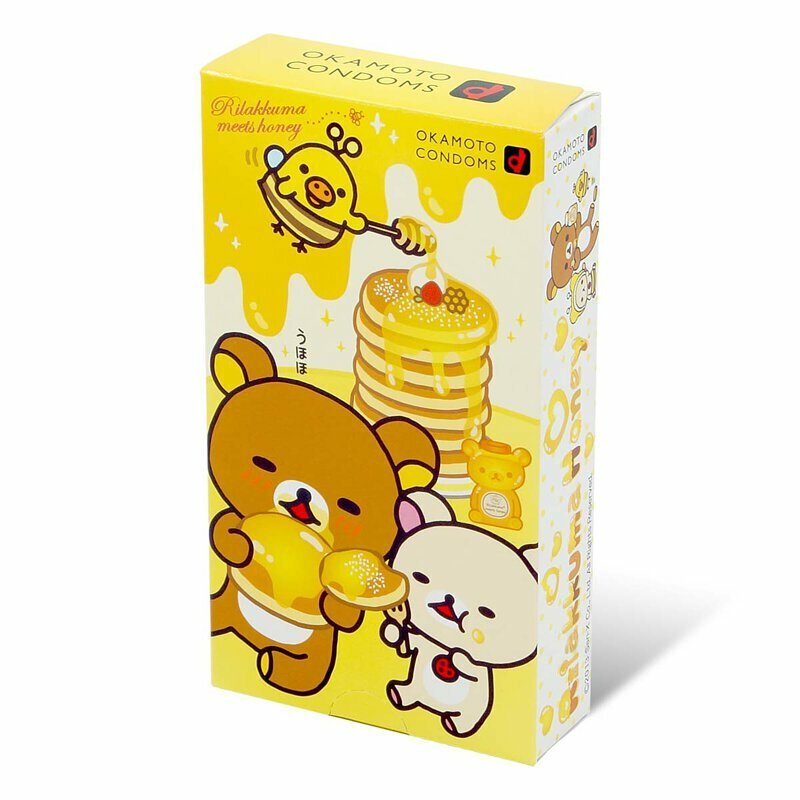 岡本 鬆弛熊 乳膠安全套 10片裝-SING DR