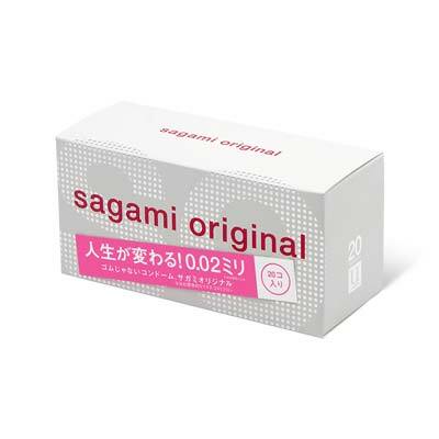 Sagami 相模原創 0.02 (第二代) 20 片裝 PU 安全套-SING DR