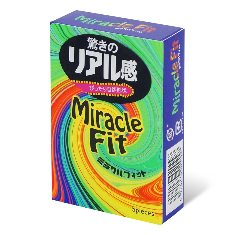 Sagami 相模 Miracle Fit 奇妙貼身51mm 5片裝乳膠安全套-SING DR