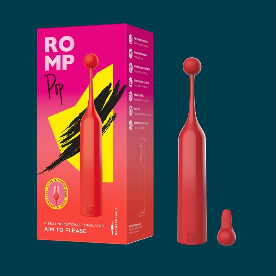 ROMP Pop 震動陰蒂刺激器-SING DR