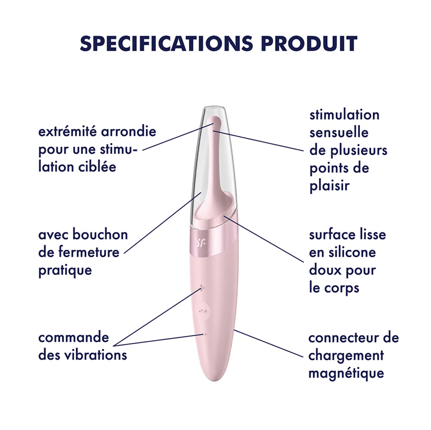 Satisfyer Twirling Delight 仿手指旋轉陰蒂震動器-SING DR