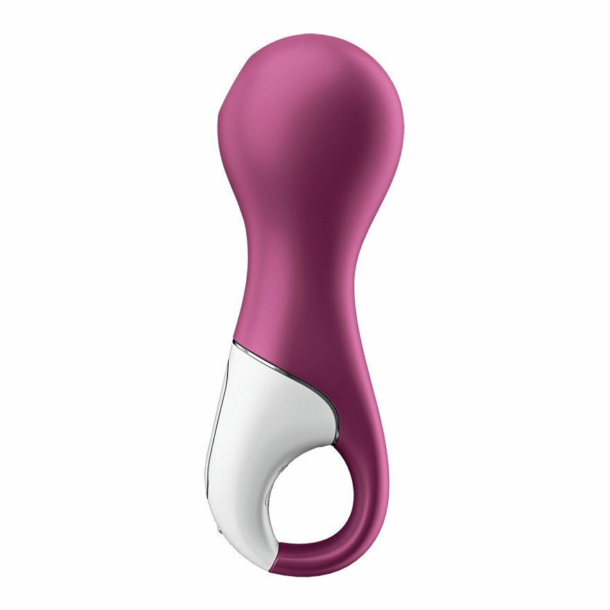 Satisfyer Lucky Libra 陰蒂吸啜震動器 莓紅色-SING DR