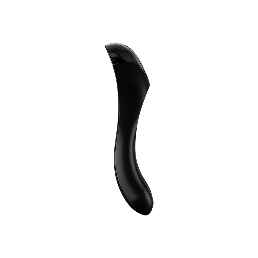 Satisfyer Candy Cane 指上共震器 (黑色/橙色)-SING DR