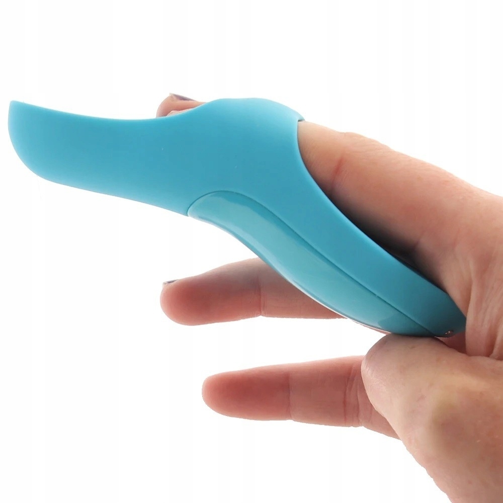 Satisfyer Teaser 多功能指壓震動器 淡藍色-SING DR