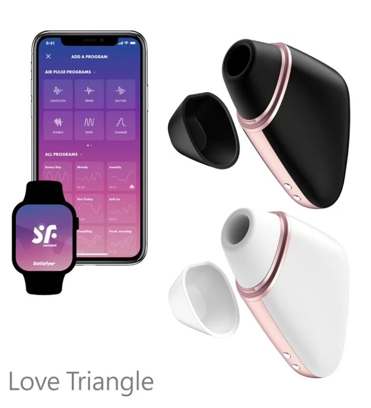 Satisfyer Love Triangle 智能吸啜器-SING DR
