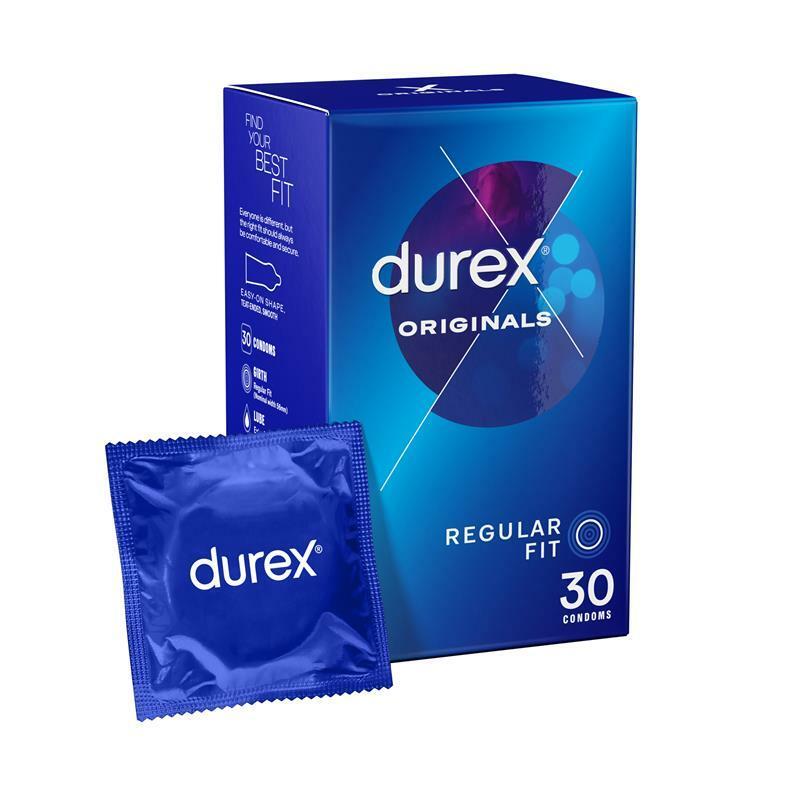 Durex 杜蕾斯 Regular Fit 激情裝 乳膠安全套 30片裝-SING DR