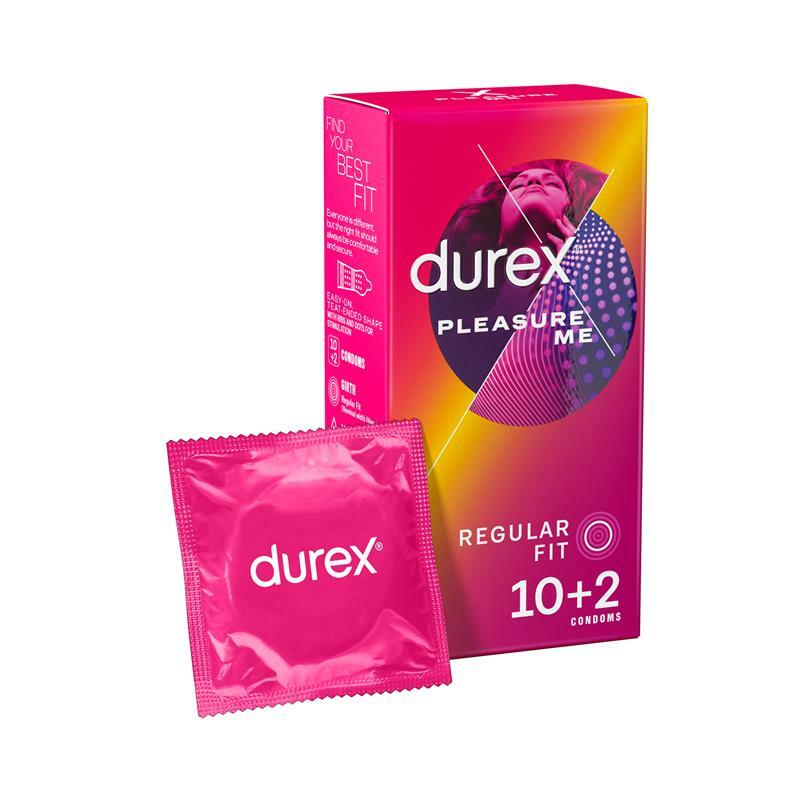 Durex 杜蕾斯 Pleasure Me 凸點乳膠安全套 10片裝-SING DR