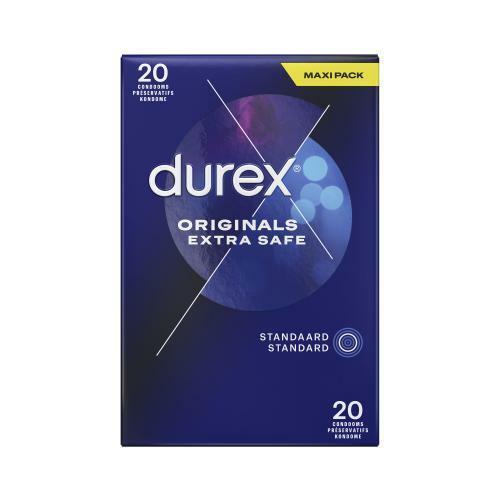 Durex 杜蕾斯 雙保險裝 (歐洲版) 乳膠安全套 20 片裝 (新舊包裝交替)-SING DR