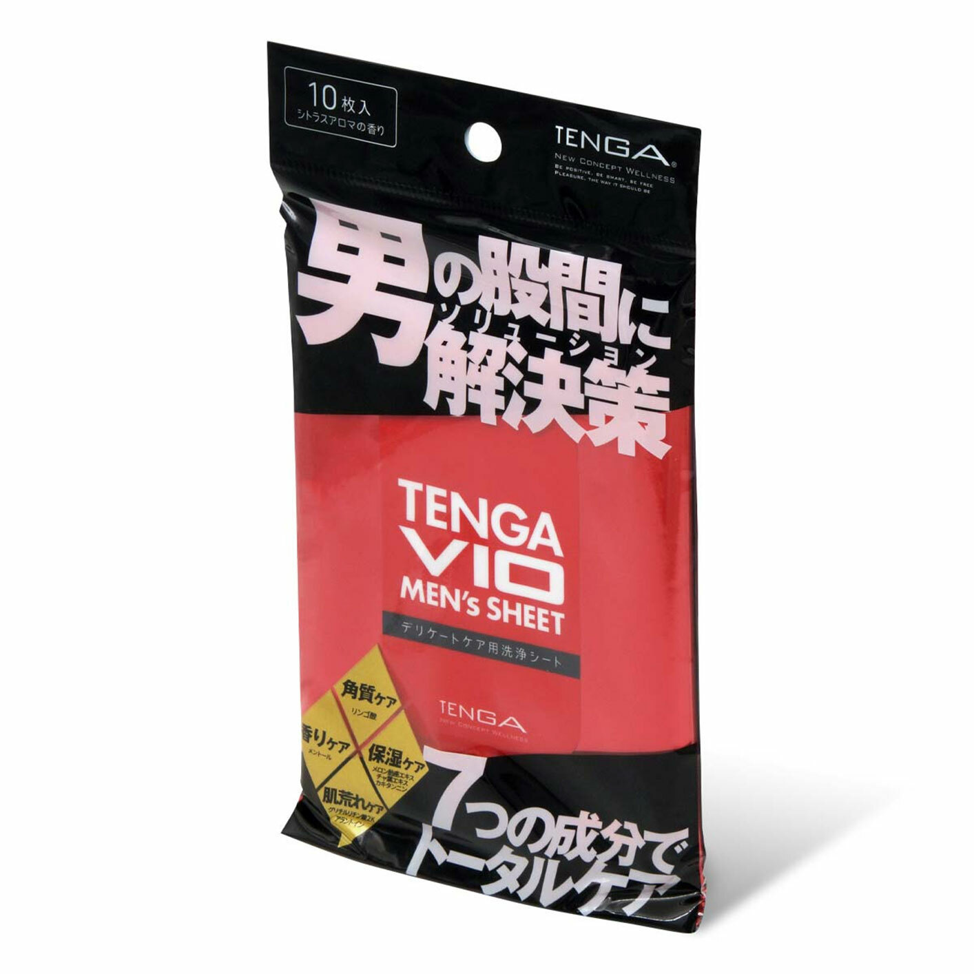 TENGA VIO MEN’s SHEET 男士護理濕紙巾 10片裝-SING DR