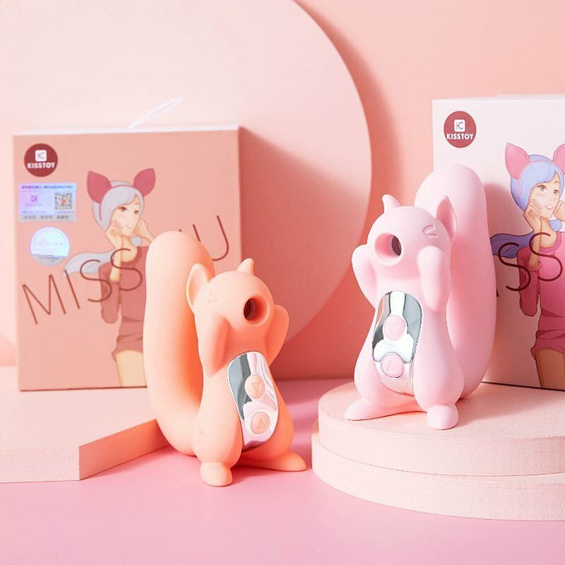 Kistoy Miss UU 小松鼠吸啜震動雙用按摩器-SING DR