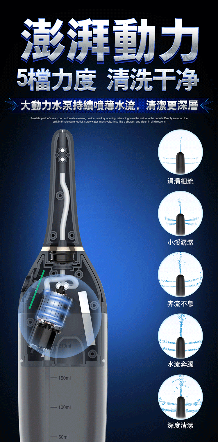 Erocome Aquarius 水瓶座 全自動後庭灌洗器-SING DR