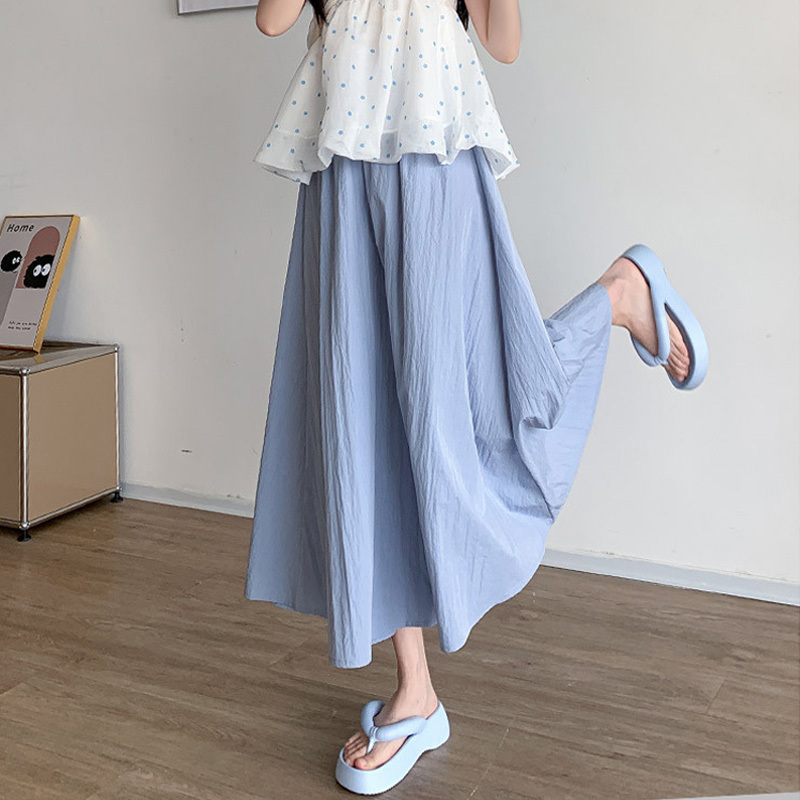 ドレープハイウエストスカンツ