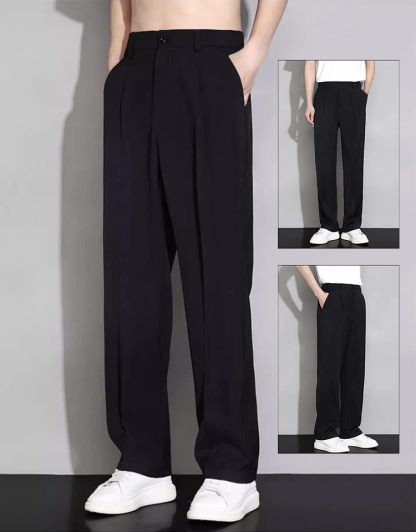 メンズドレープカジュアルパンツ