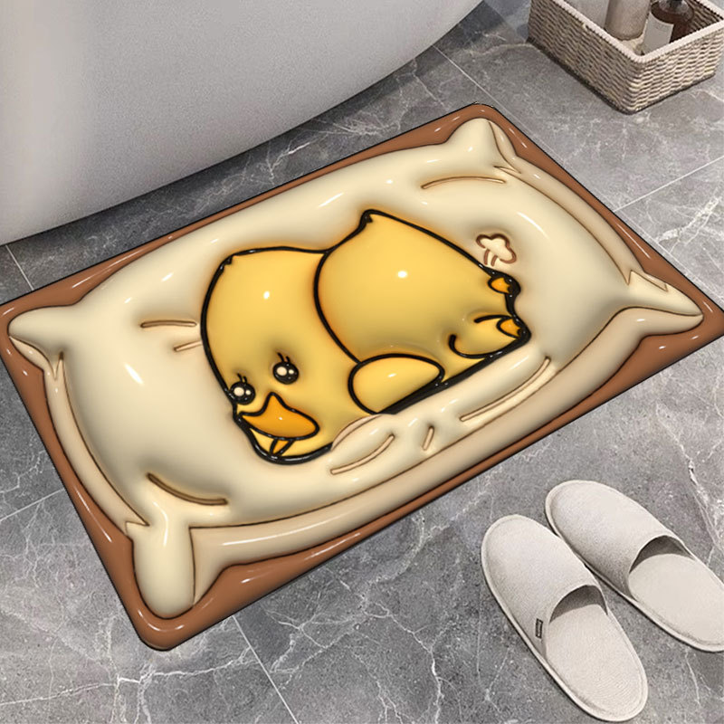 3D立体珪藻土バスマット