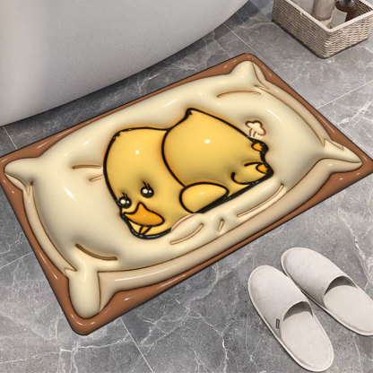 3D立体珪藻土バスマット