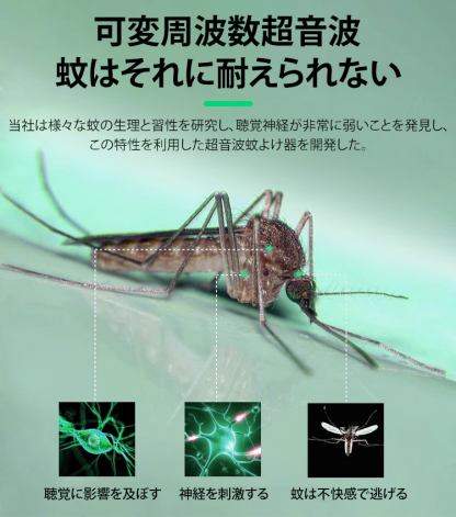 超音波蚊よけ器
