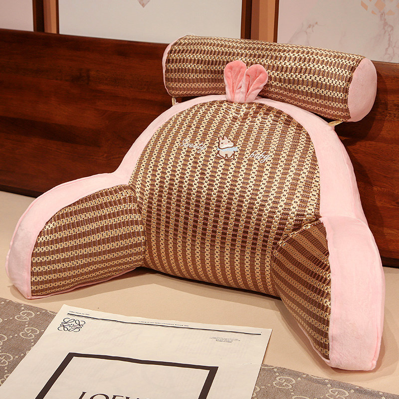 涼しい藤席付き多機能クッション