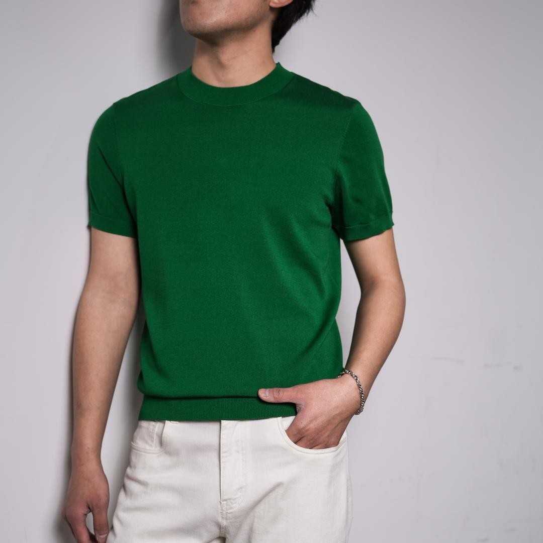 メンズアイスシルク半袖Ｔシャツ