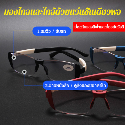 แว่นสายตายาวแม่เหล็กบำบัดรุ่นใหม่