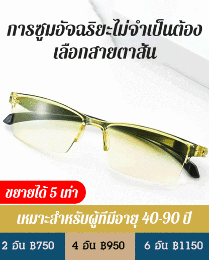 [วิสัยทัศน์ VR] แว่นสายตายาวซูมอัจฉริยะ  รุ่นใหม่