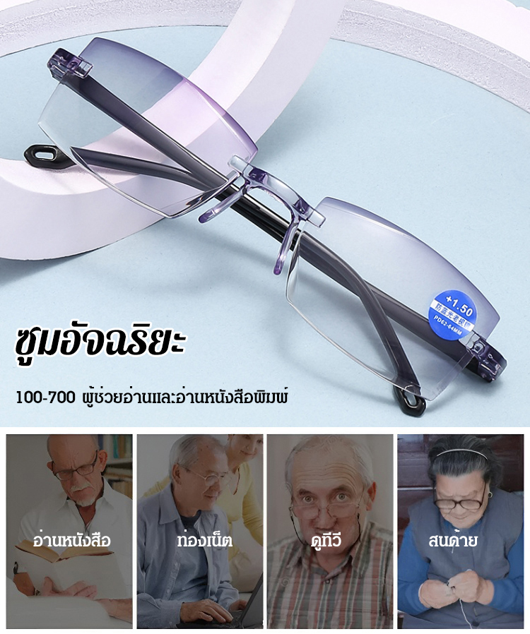 แว่นสายตายาวซูมอัตโนมัติ