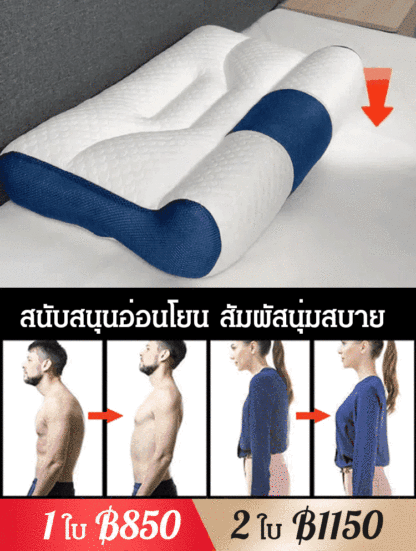 หมอนขนห่านนอนสบายป้องกันกระดูกสันหลังส่วนคอ