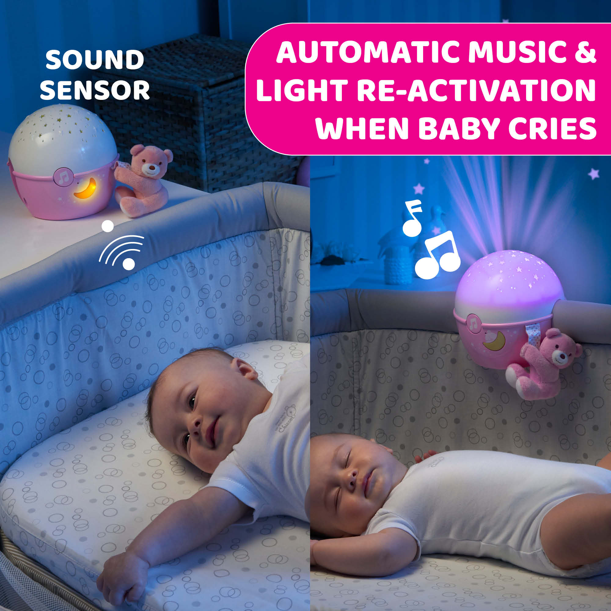 Next 2 Stars Projector