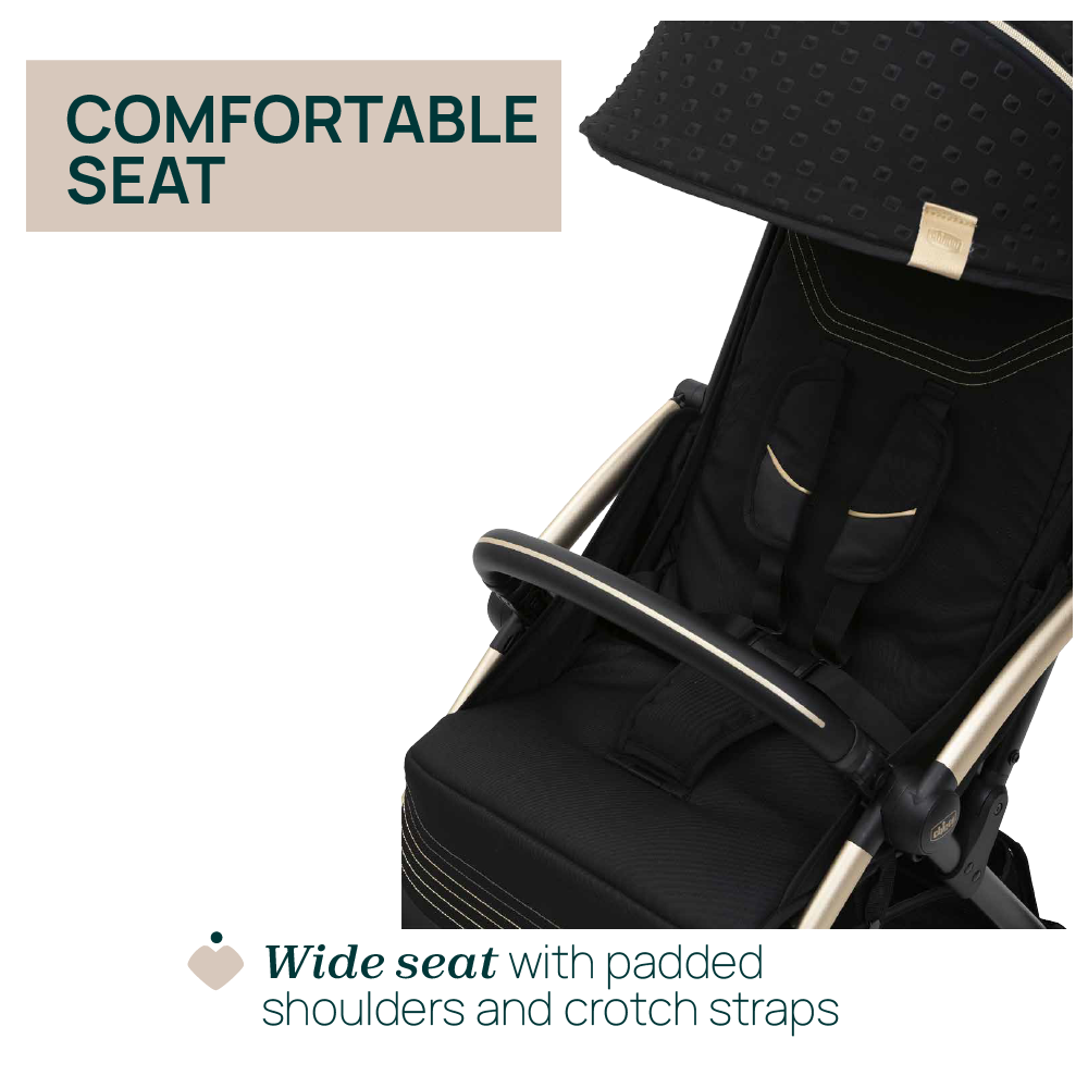 Goody XPlus Black Re_Lux - Auto Fold Stroller