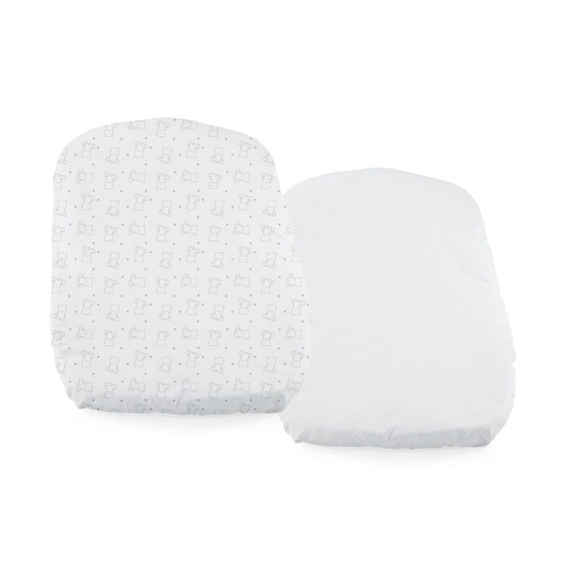 2 pcs Fitted sheets for Baby Hug 4 in 1