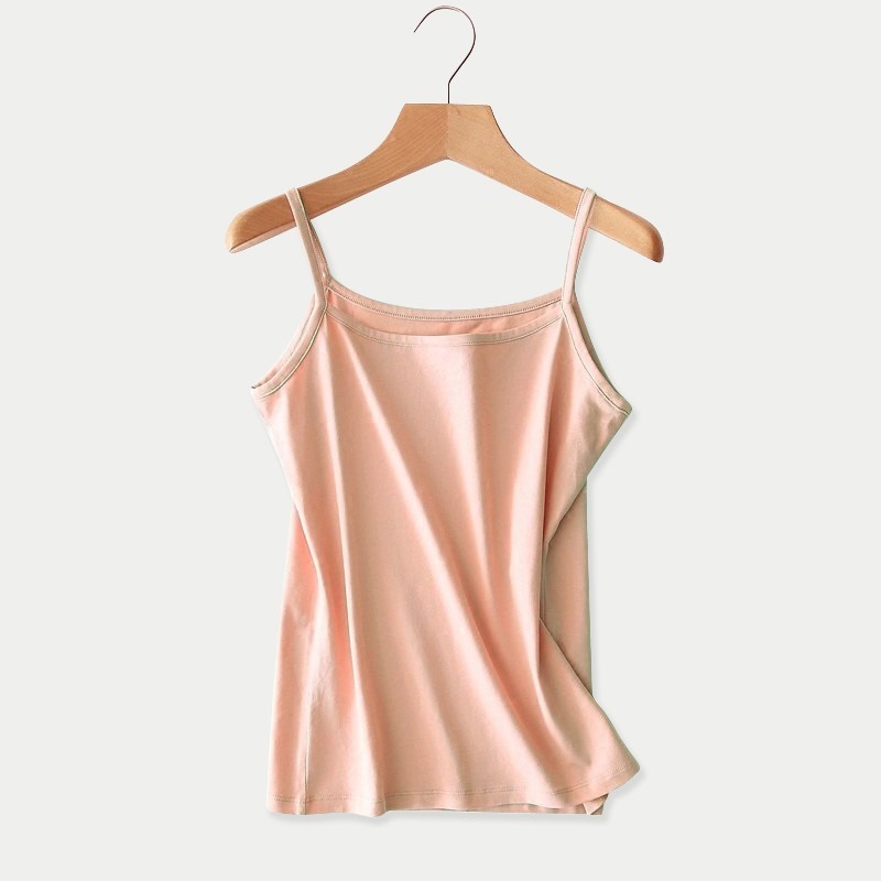 白色性感小吊帶背心女夏季內搭莫代爾打底無袖上衣