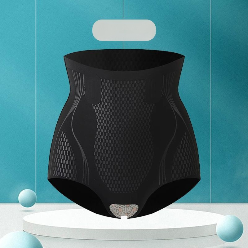 薄款收腹無痕高腰提臀褲