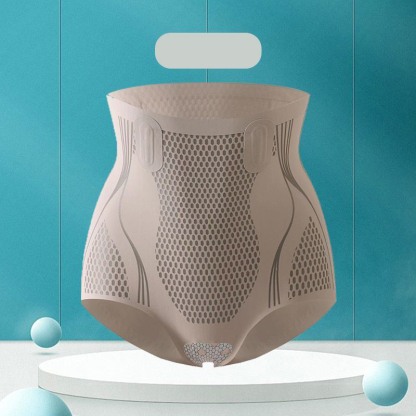 薄款收腹無痕高腰提臀褲