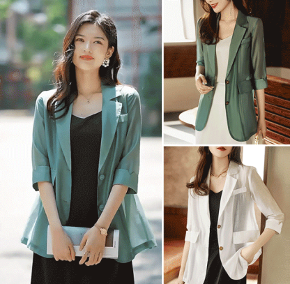 高級輕薄西裝外套