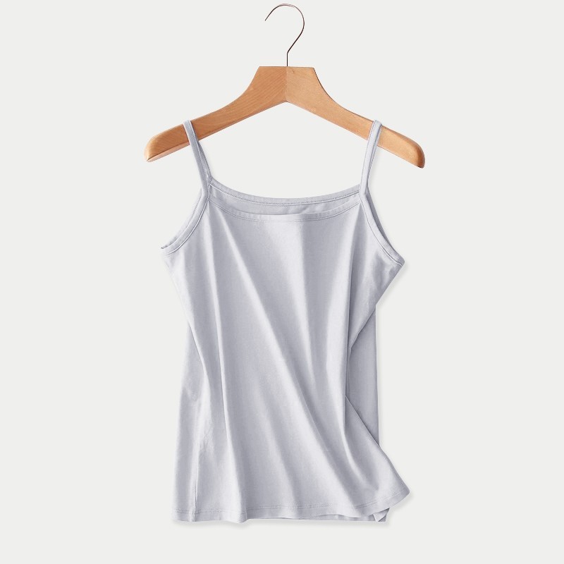白色性感小吊帶背心女夏季內搭莫代爾打底無袖上衣