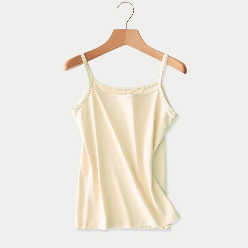 白色性感小吊帶背心女夏季內搭莫代爾打底無袖上衣