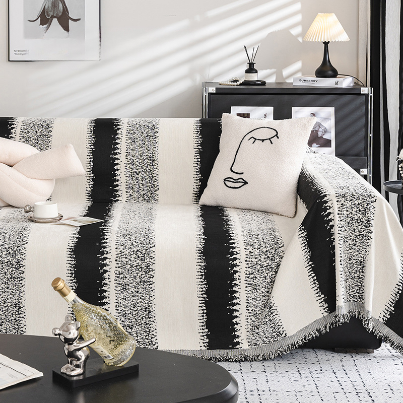 シェニール織 北欧風ソファーカバー 高密度ソフト肌触り おしゃれ